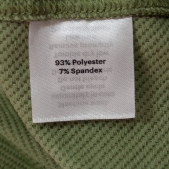 REI Coop Active Pursuits Pullover Mens XXL 2XL Green Long Sleeve Shirt Crew T08X - Picture 5 of 5